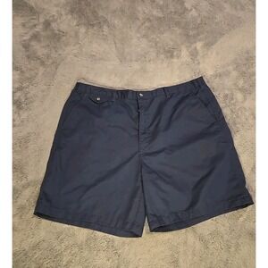 Vtg JCPenney Towncraft Men's Size 42 Blue Walking Shorts 70s 80s Dad Retro Chino